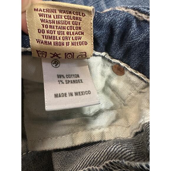 Big Star Miki Jeans Thick Stitch Y2K Women 34 Fit Cowgirl Western Aztec Country - Picture 11 of 12